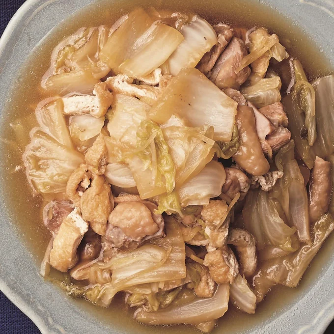 白菜1/4をとことん使った“カサ増し”とり肉のおかず