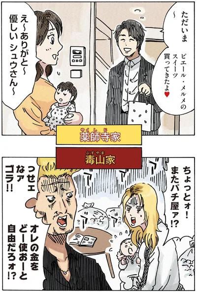 オレの金をどー使おーと自由だろォ！？