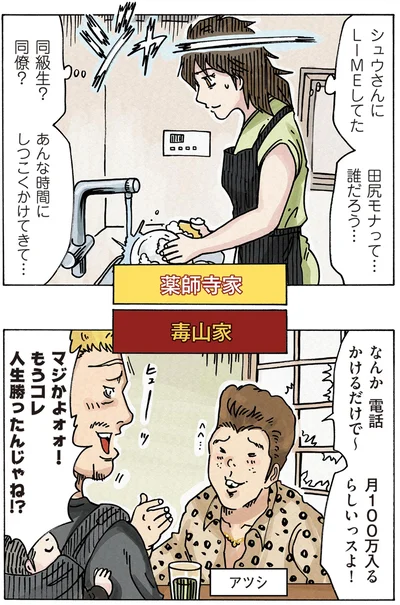 『どちらかの家庭が崩壊する漫画1』より