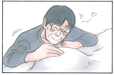 ふくらみをなでなで