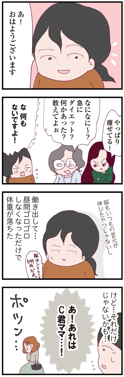 急にダイエット？