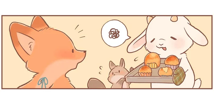 カップケーキ失敗しちゃった？きつねちゃんのひと工夫でみんなが笑顔に