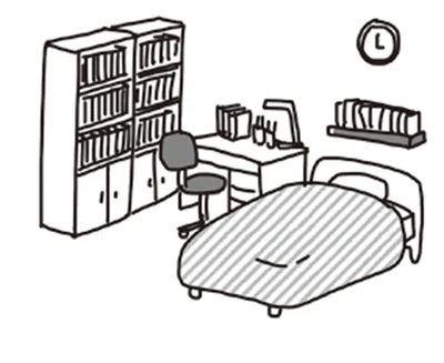 棚の上におもちゃや本を置くと落下してケガをする可能性も