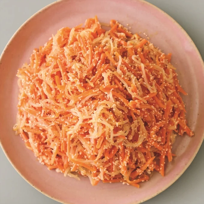 たらこ＆マヨネーズがあとを引く食感も楽しい一品「しらたきのたらマヨ炒め」