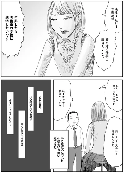 卒業したら美術系の学校に進学したいです！