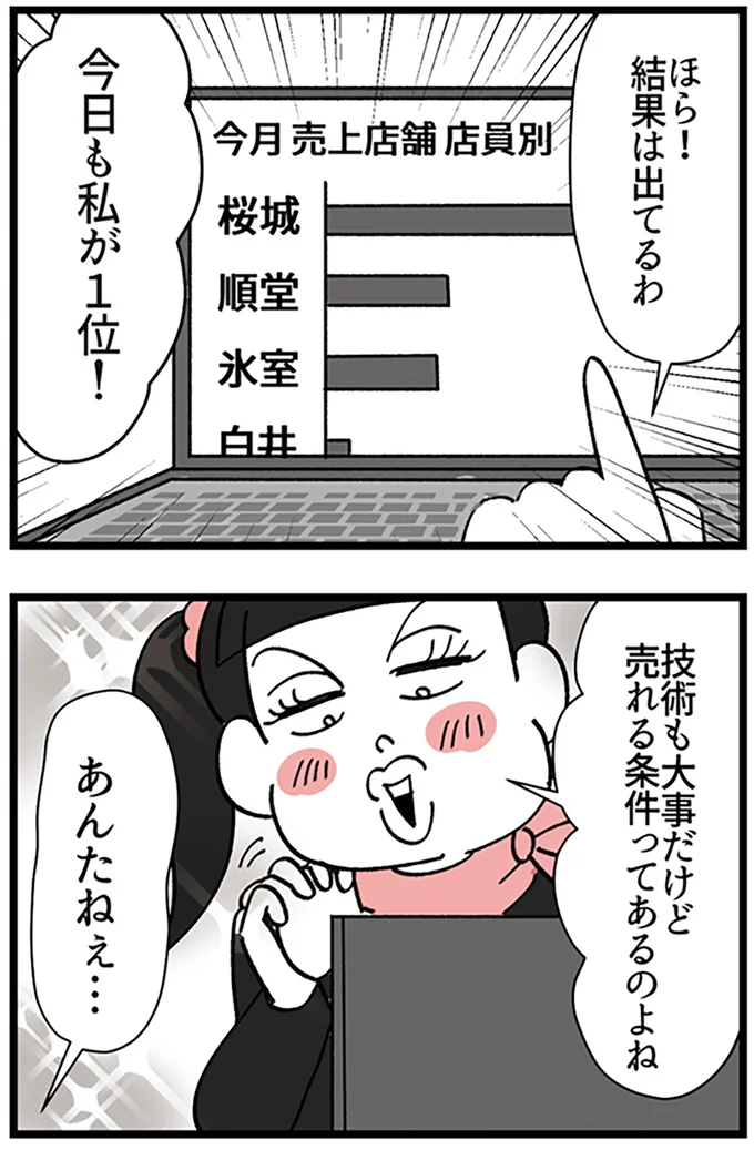 今日も私が1位！