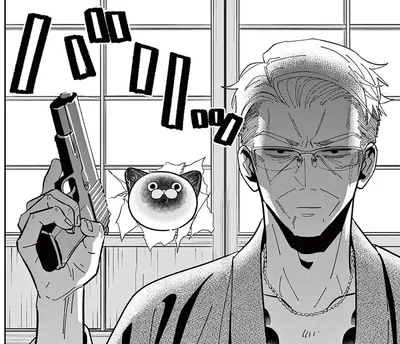 勝手に家に入ってくる野良猫VS元極道。「最大の弱点」をついて撃退を試みるも!?