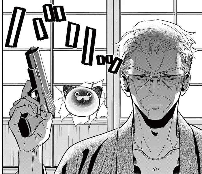 勝手に家に入ってくる野良猫VS元極道。「最大の弱点」をついて撃退を試みるも!?