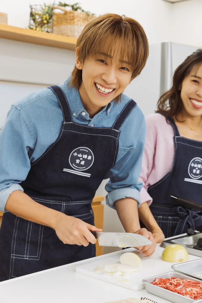 玉ねぎカット担当の小山さん