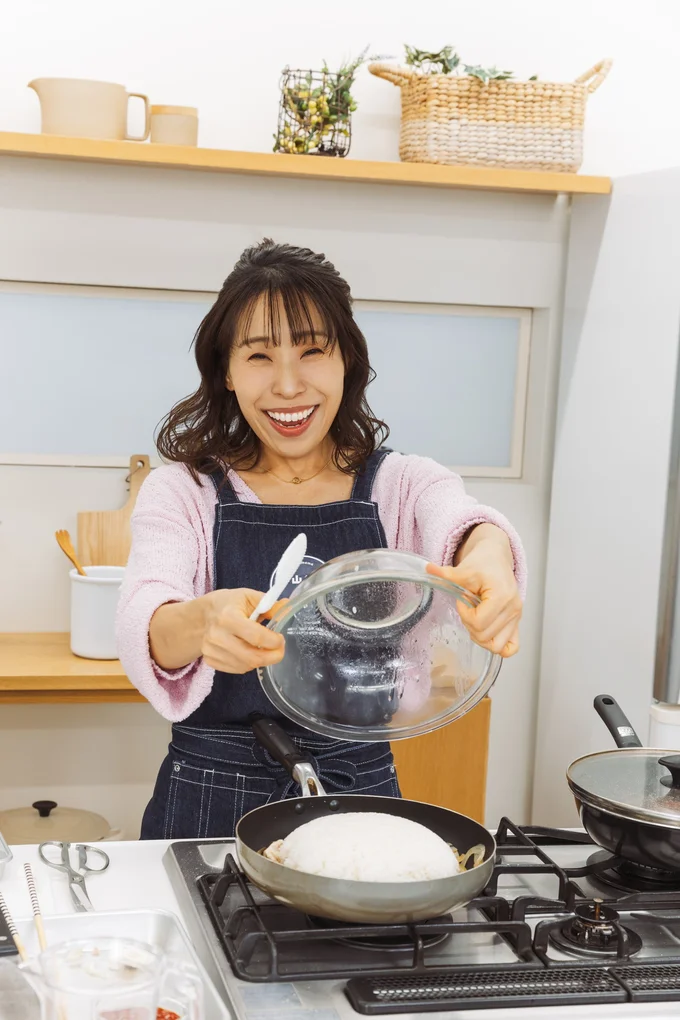 ご飯、ドーン！