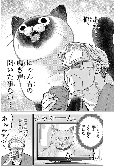 あれ...俺、にゃん吉の鳴き声聞いた事ない