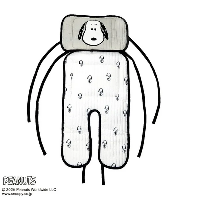 「ベビーカーシート(PEANUTS)」(1969円)