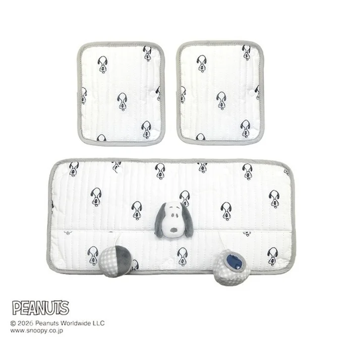 「ベビーカーカバーセット(PEANUTS)」(1969円)