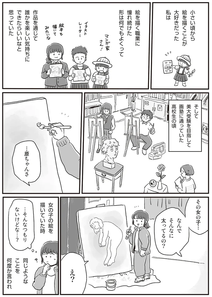 『自分サイズでいこう 私なりのボディポジティブ』より