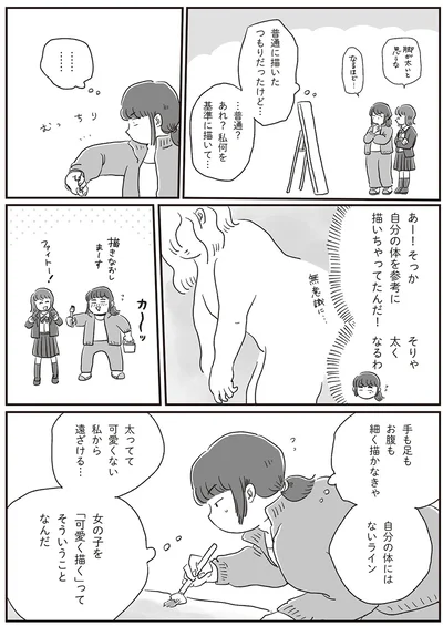 『自分サイズでいこう 私なりのボディポジティブ』より