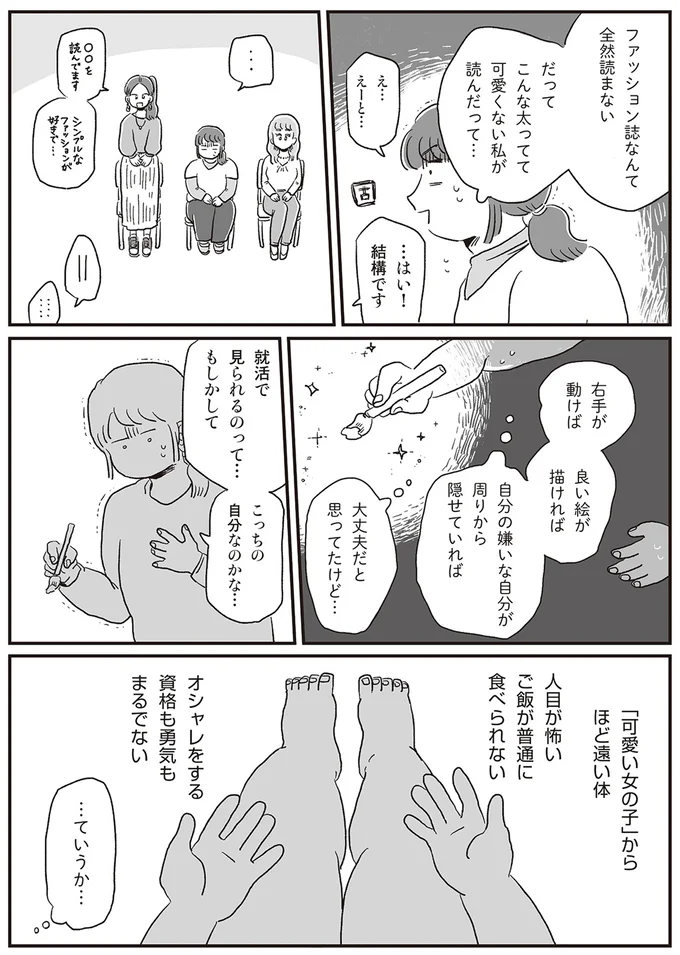 『自分サイズでいこう 私なりのボディポジティブ』より