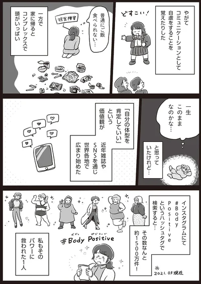 『自分サイズでいこう 私なりのボディポジティブ』より