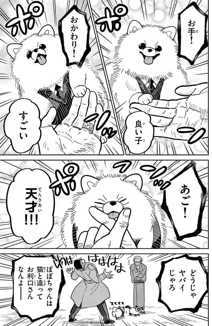 お手！おかわり！