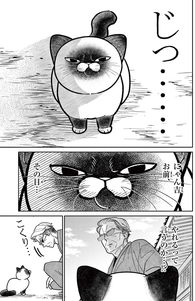 にゃん吉、お前、やれるって言うのか...！？