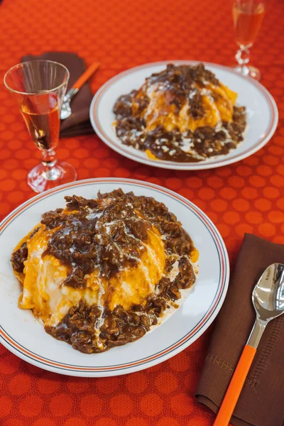  デミグラスオムライス