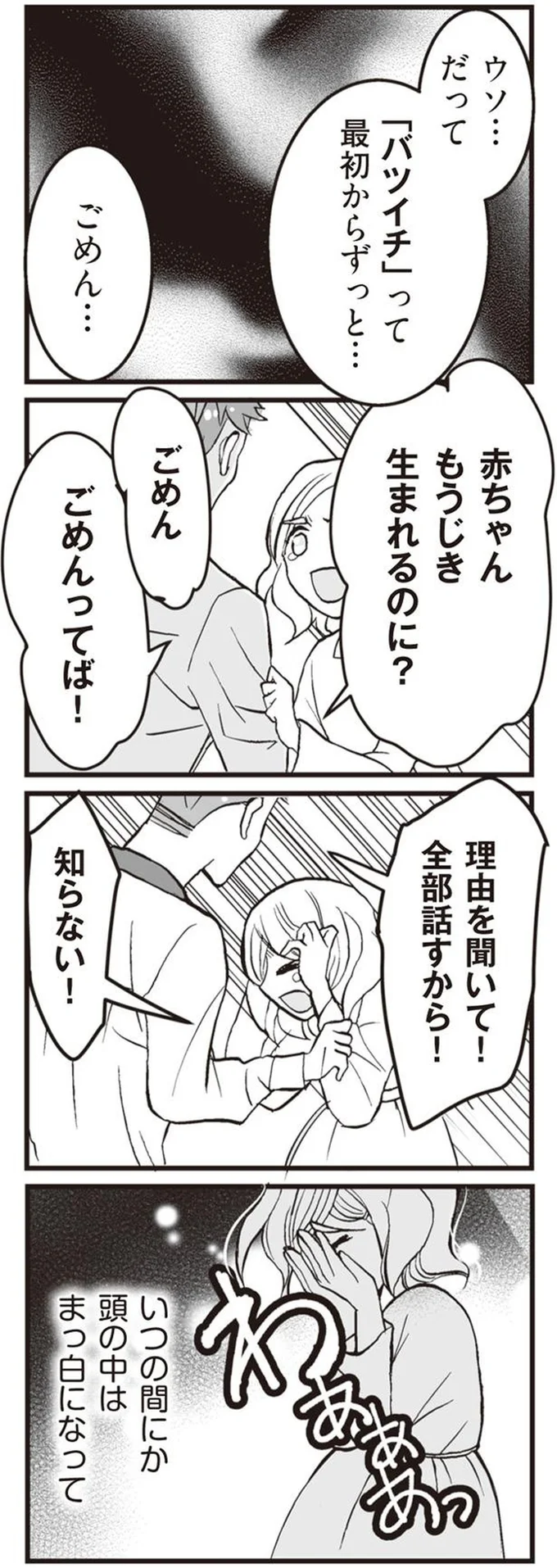 私が突然、シタ側になったワケ『臨月に自分がシタ側だと判明いたしました』より