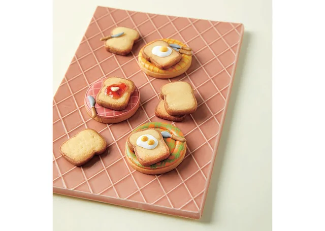 ミニチュアのようなかわいさ！食パンアイスボックスクッキー【不器用さんのためのレシピ】