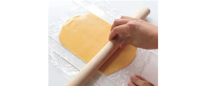 均一な厚みにすることで焼きムラをなくす