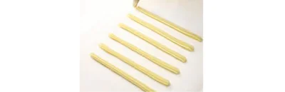 クッキングシートに直線を絞る