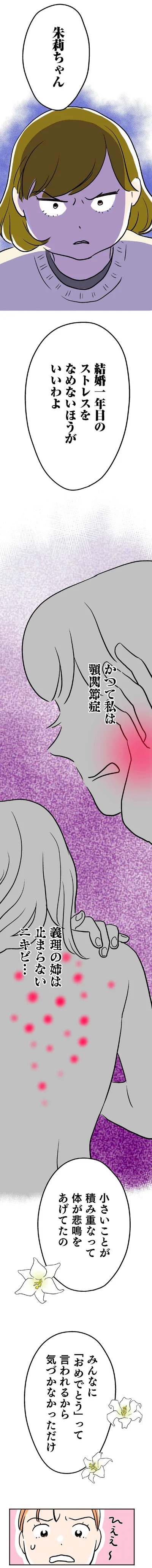 体が悲鳴をあげてたの