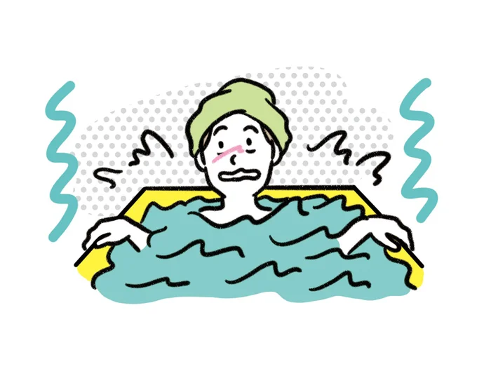 避難出口を確保して速やかに服を着る