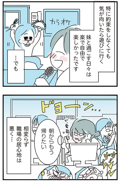 『人生が一度めちゃめちゃになったアルコール依存症OLの話』より