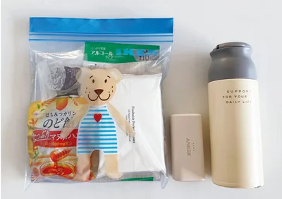 奥村さんの場合：トータル200g（マイボトルを除く）