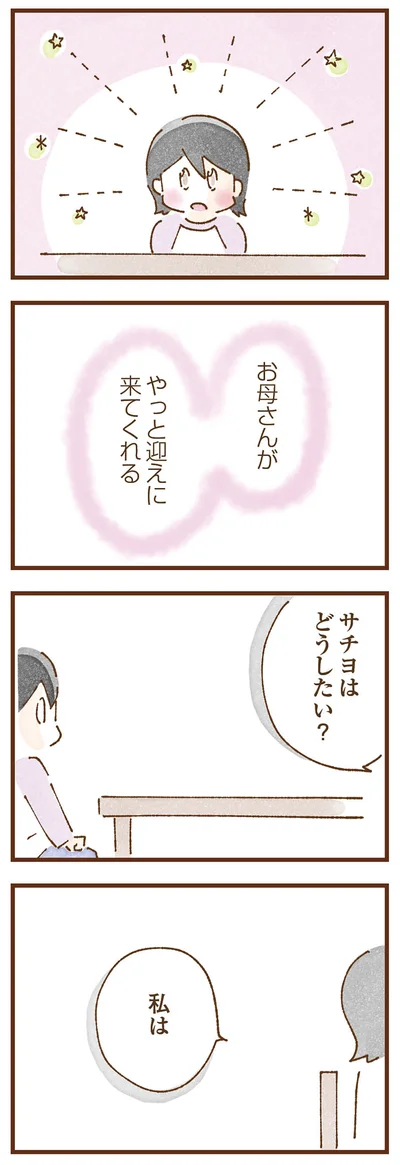 私は…どうしたい…？