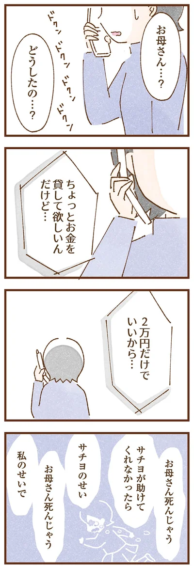 お金を貸してほしいんだけど…