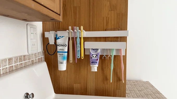 歯磨き粉もキャッチしてくれます