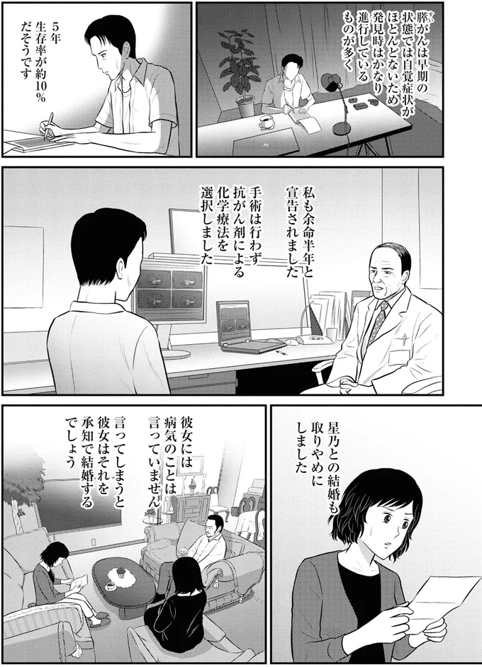 星乃との結婚も取りやめにしました