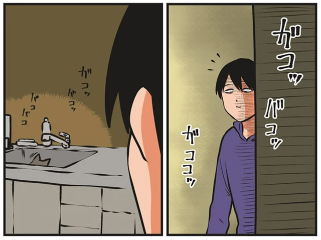 飼い主が見たのは怪奇現象？排水口の蓋が床に落ちる謎が解けた瞬間