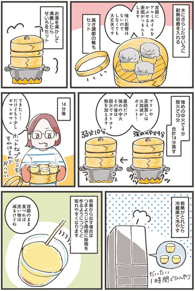『ズボラ人間、せいろ蒸し生活はじめました！並べて待つだけ！ラクうまレシピ』より