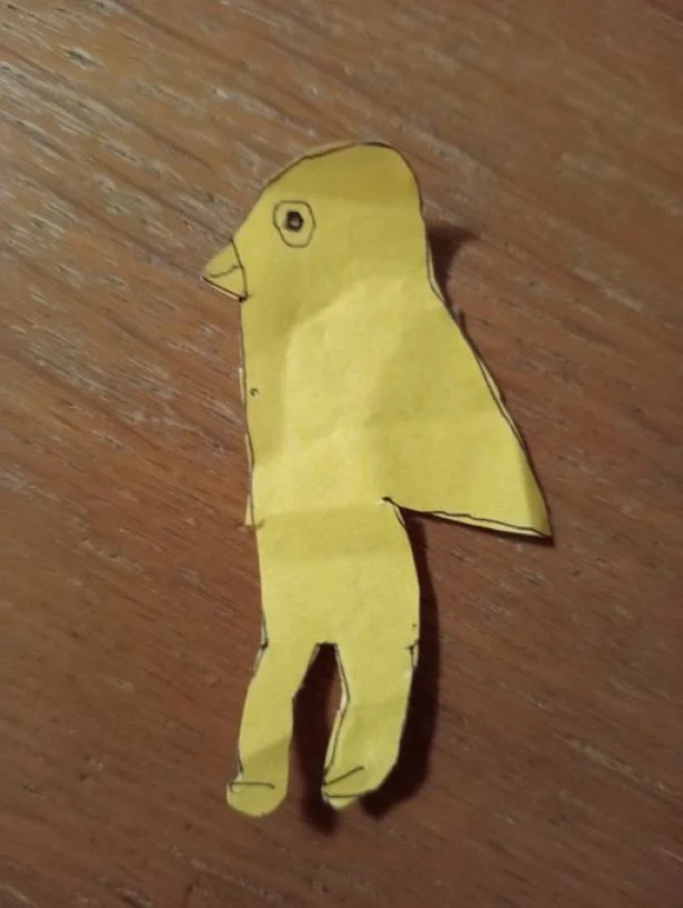 シュールな「トリの工作④」▶粘土の作品もあります（⇒次へ）