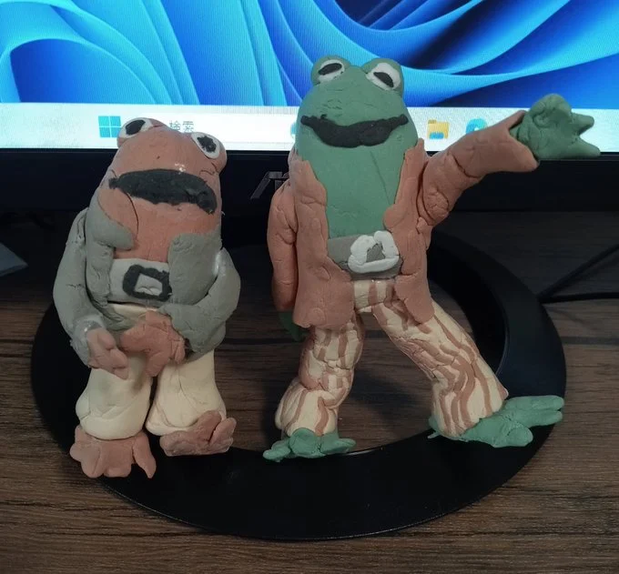 完成度が高い作品ですね▶ギミックがシュールな芸人さんの人形（⇒次へ）