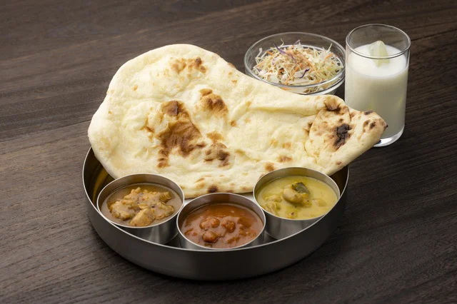 カレーとの相性抜群のラッシー