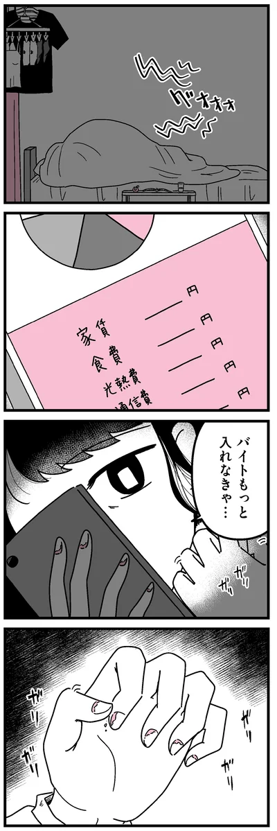 バイトもっと入れなきゃ…