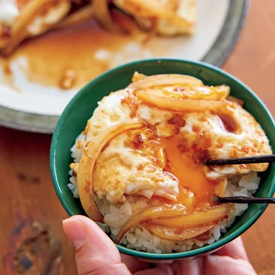 ご飯にのせてふわとろを楽しむのもGOOD♪