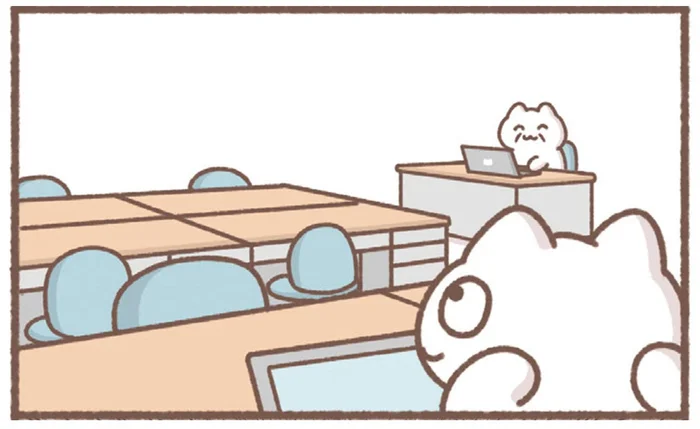 いるなら言って！朝のオフィスでは誰もいないと思っても油断してはいけない