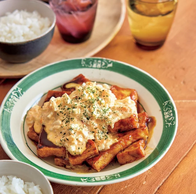 肉なしなのにボリューム満点！「カレー風味の厚揚げ南蛮」【コスパ食材フル活用レシピ】