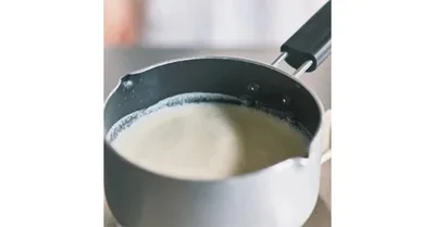 濃厚パンナコッタの工程