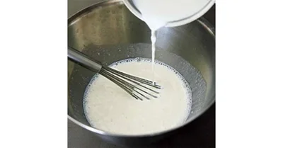 和風ヨーグルトパンナコッタの工程