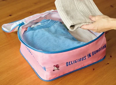 旅行などに便利！　衣類をたっぷり収納