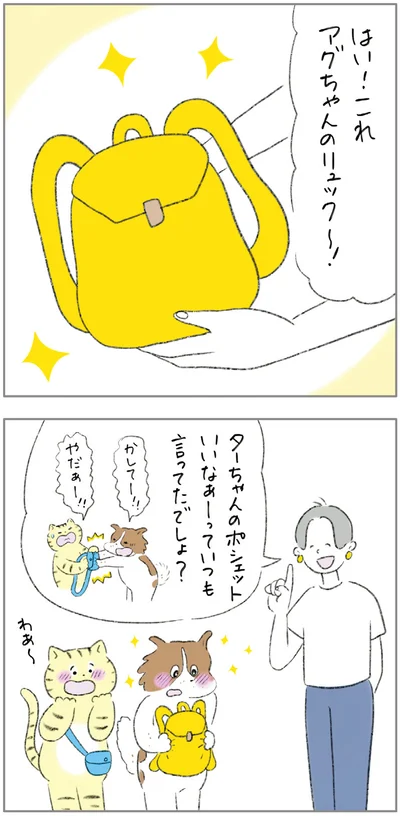 いいなあーっていつも言ってたでしょ？