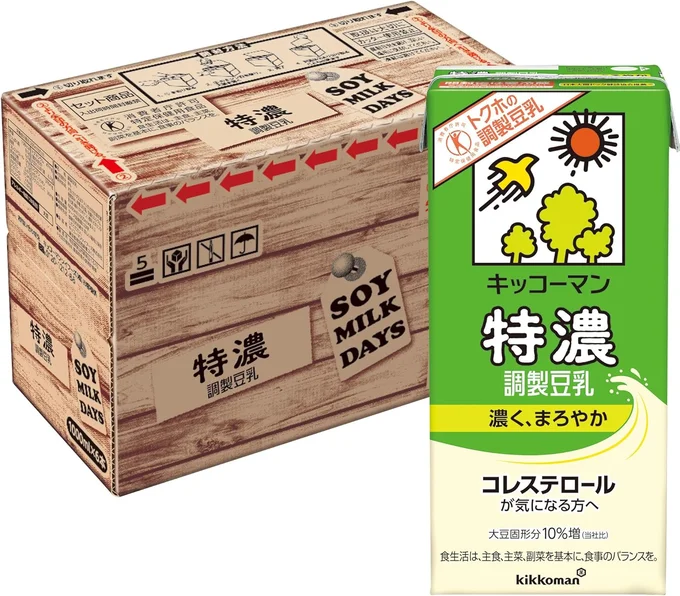 キッコーマン 特濃調製豆乳 SOYMILK DAYS 1000ml×6本